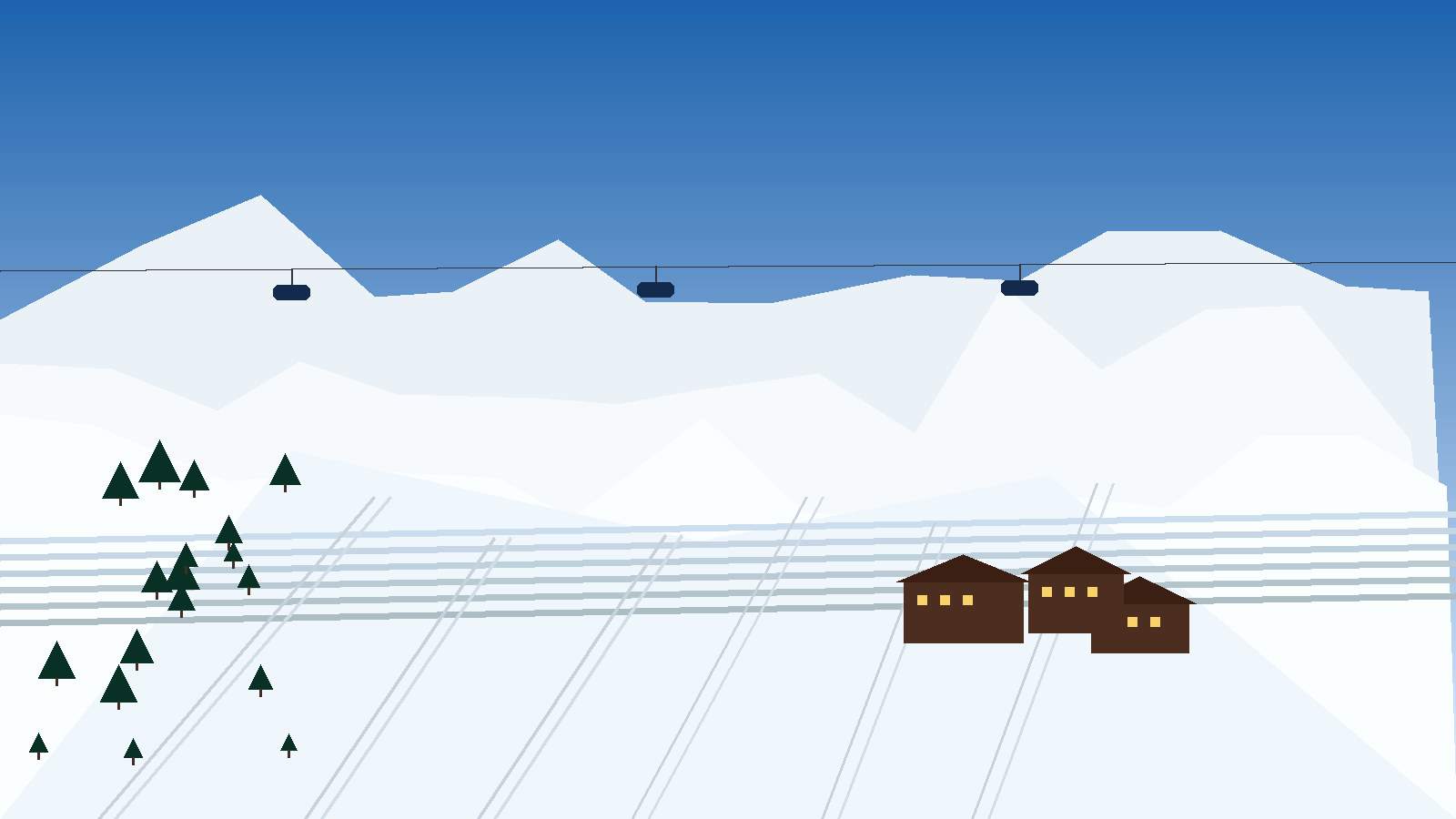 Grisons rail-to-mountain routes: North faces and snow hold