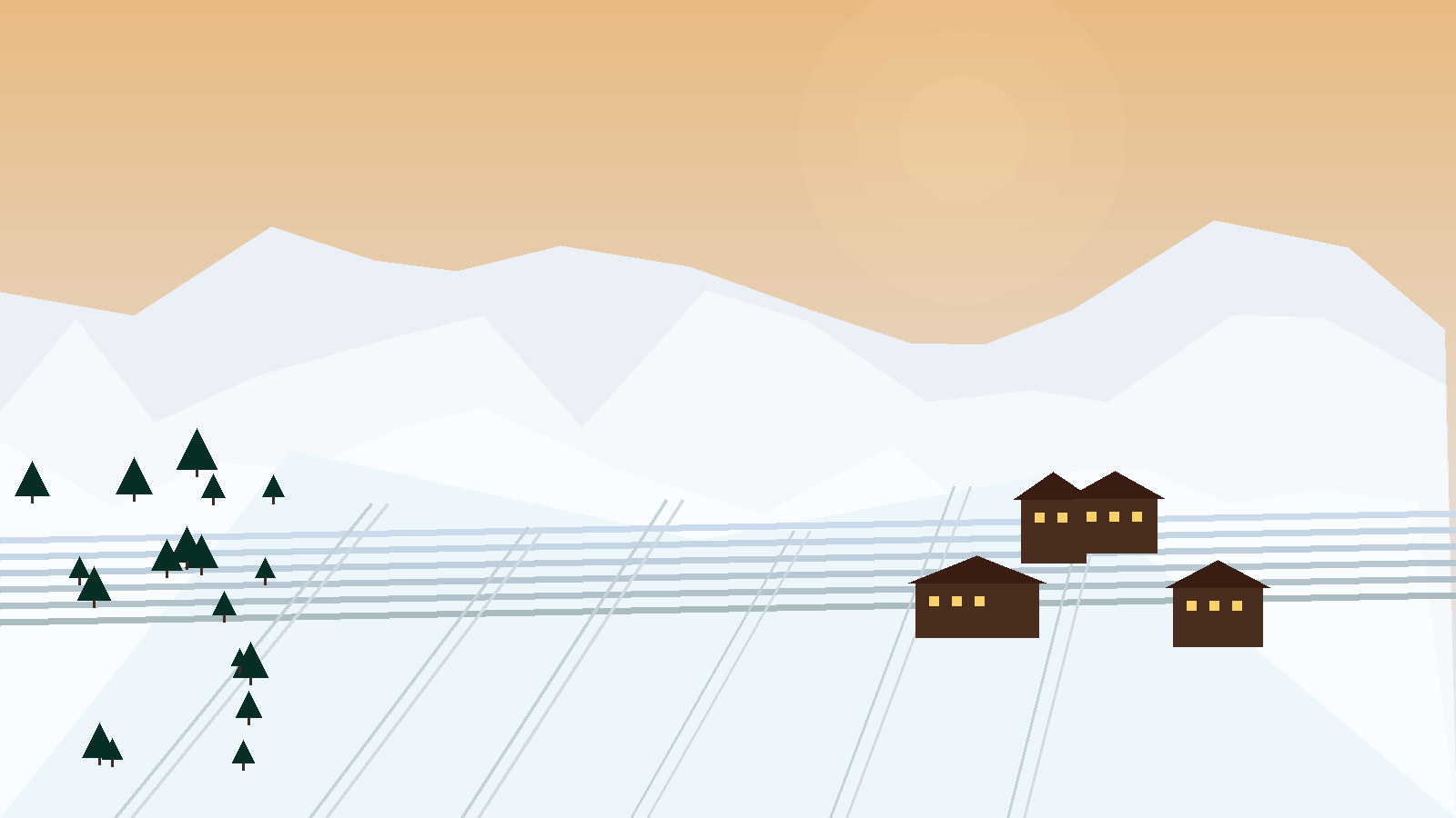 Grisons rail-to-mountain routes: Terraces and noon light