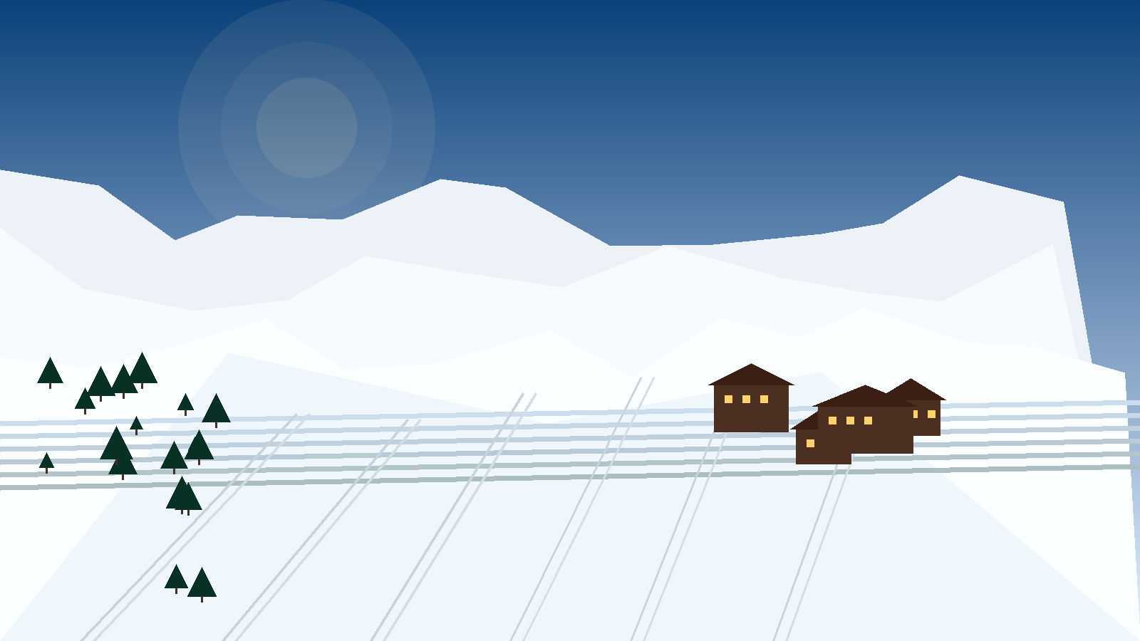 Dolomites light and stone: Terraces and noon light