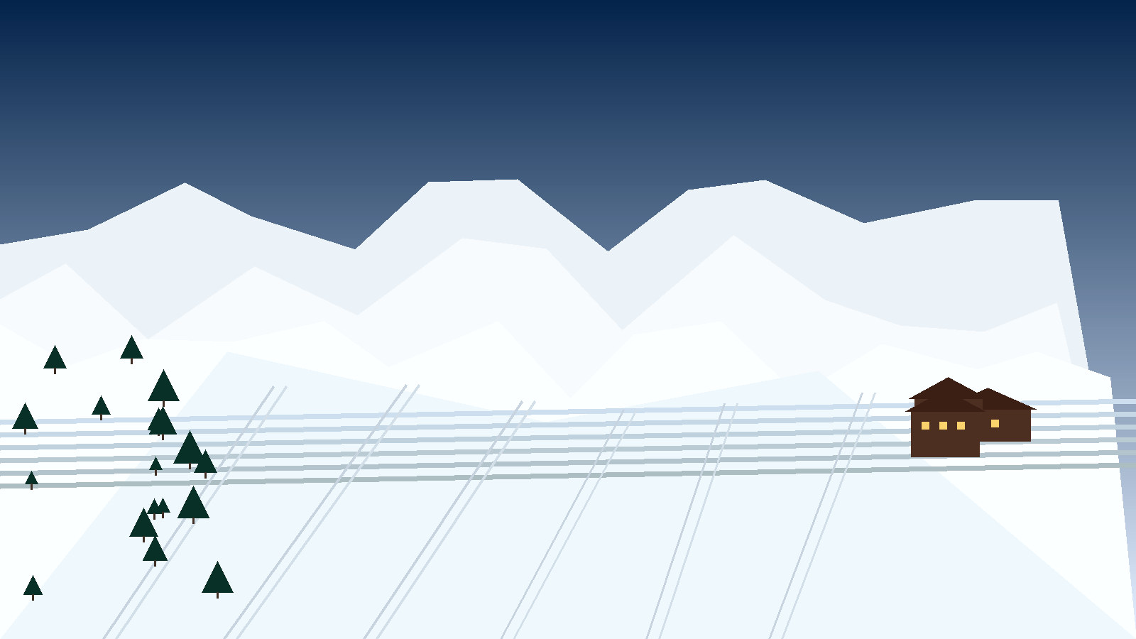 Tyrol morning slopes: Family lines and learning zones