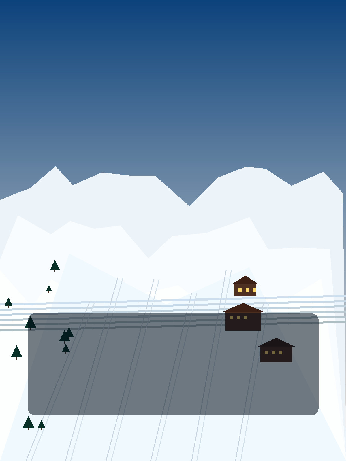 Tyrol morning slopes: Family lines and learning zones