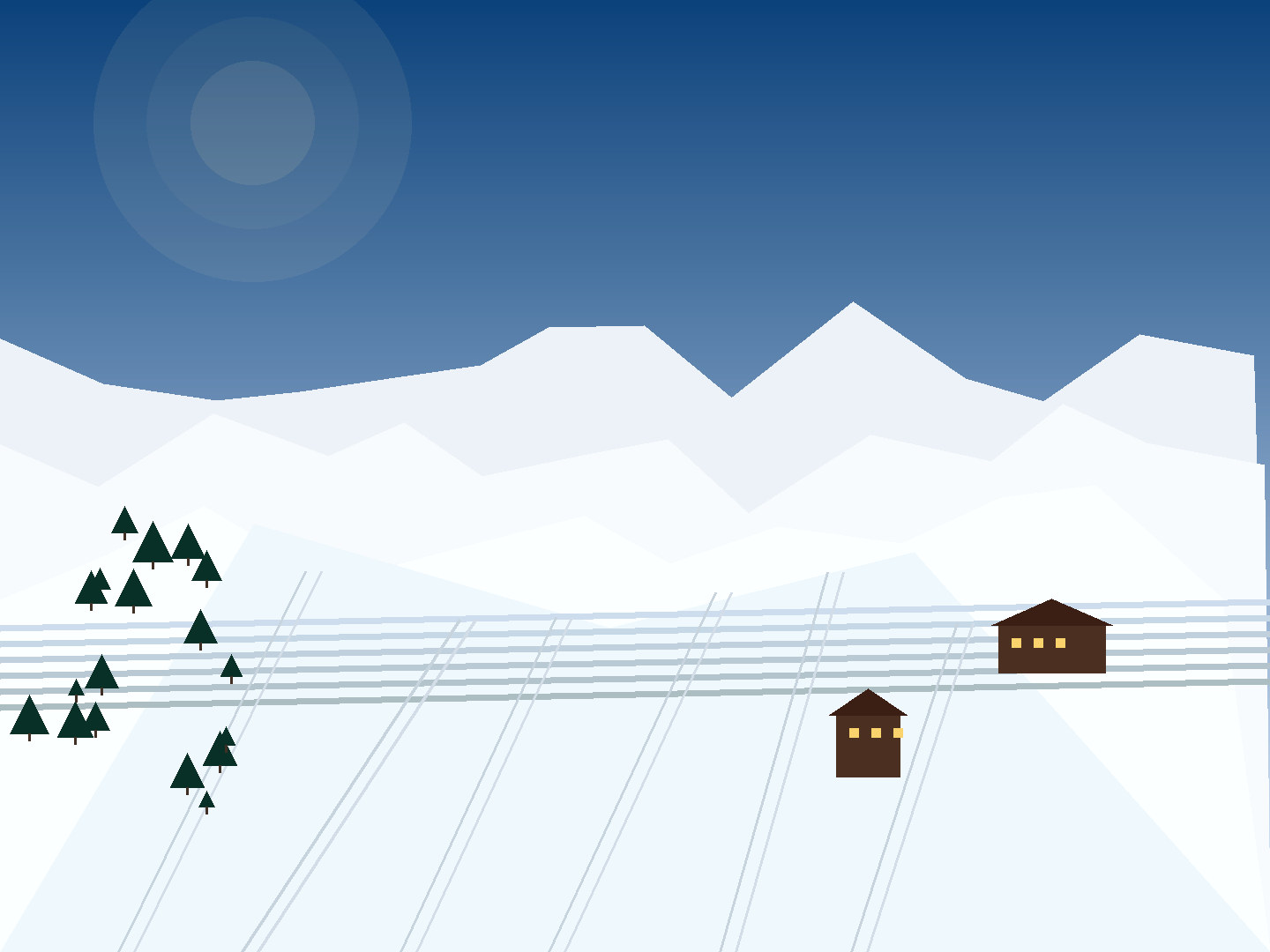 Valais height and calm: Forest runs and shadow reading