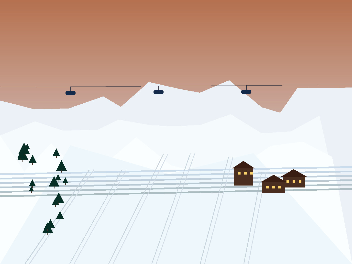 Dolomites light and stone: Slope panorama and outlook