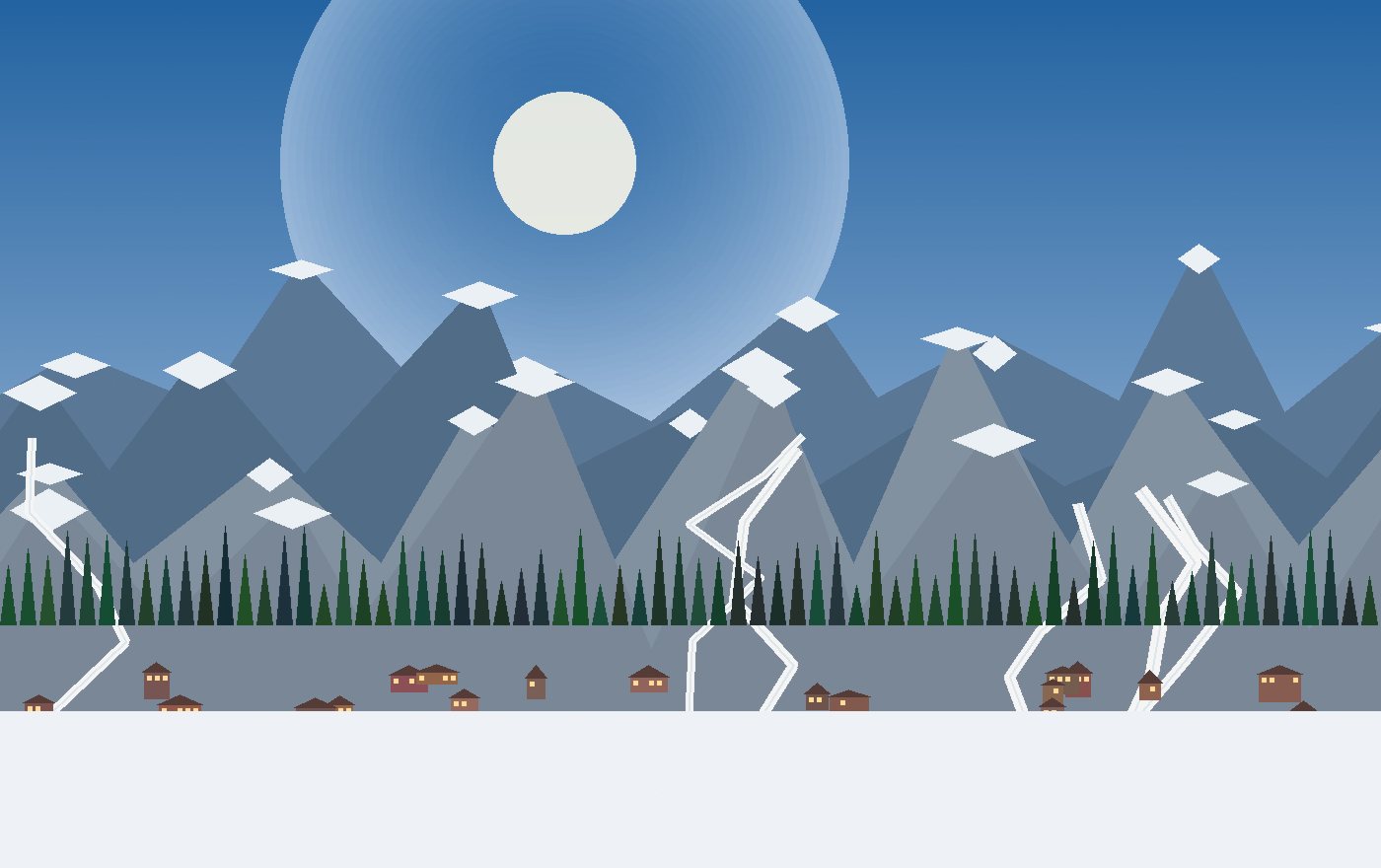 V291 depth atlas for alpine planning, visuals and ski rhythm