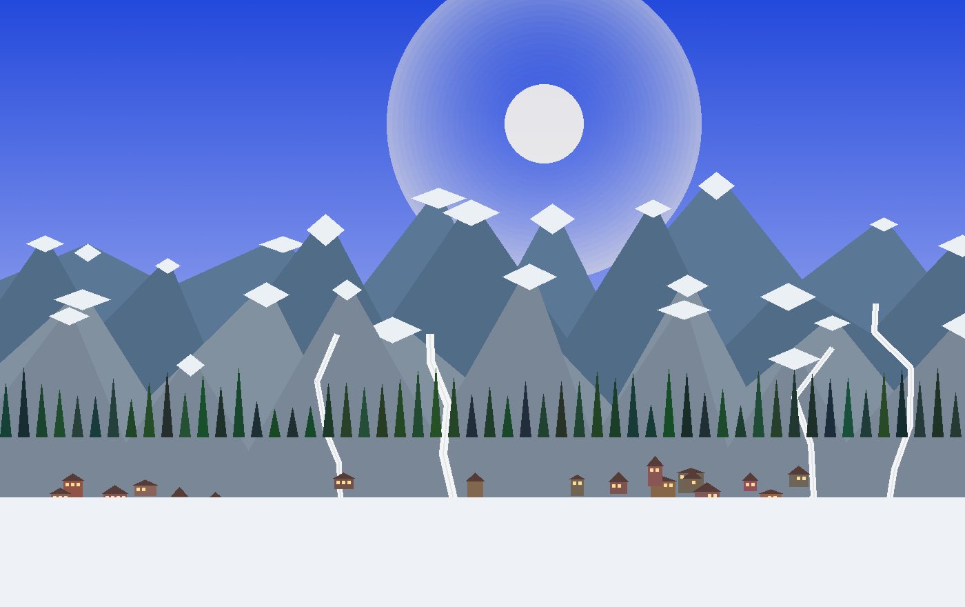 Alpine village atlas