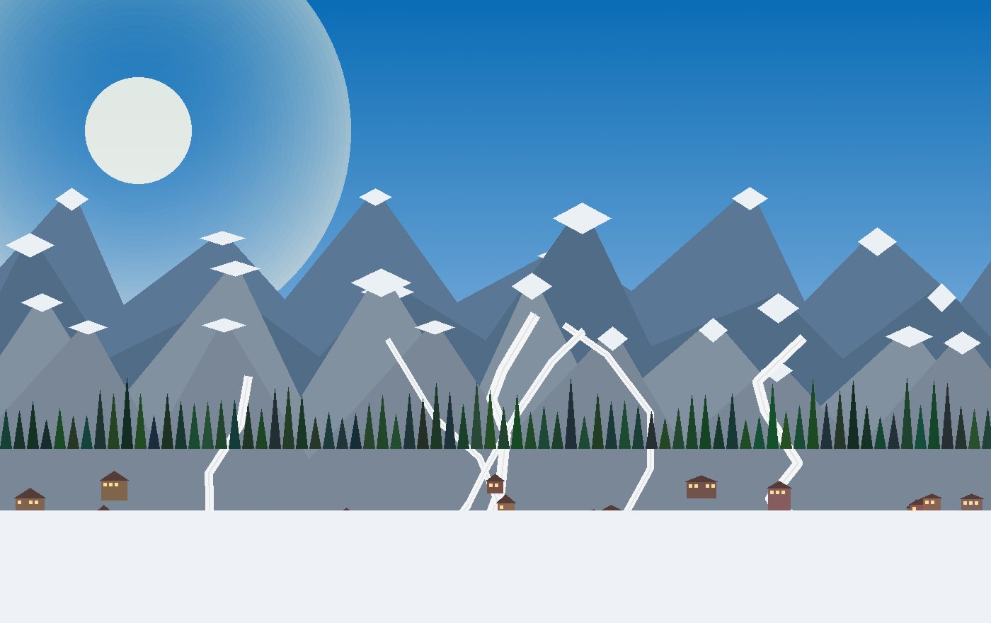 Alpine village atlas