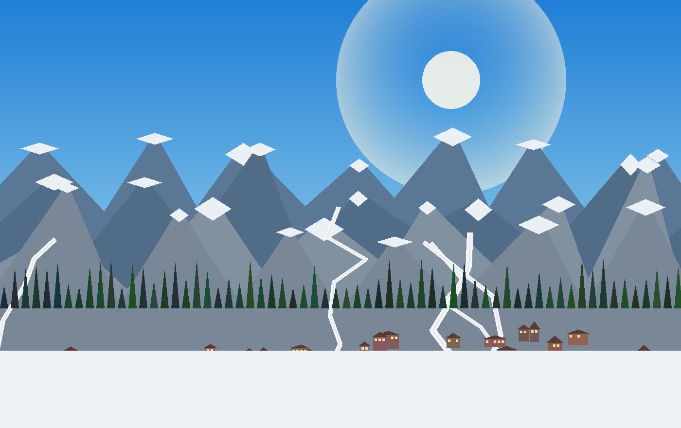 Alpine village atlas