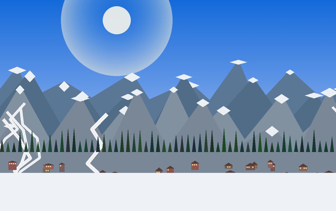 Alpine village atlas