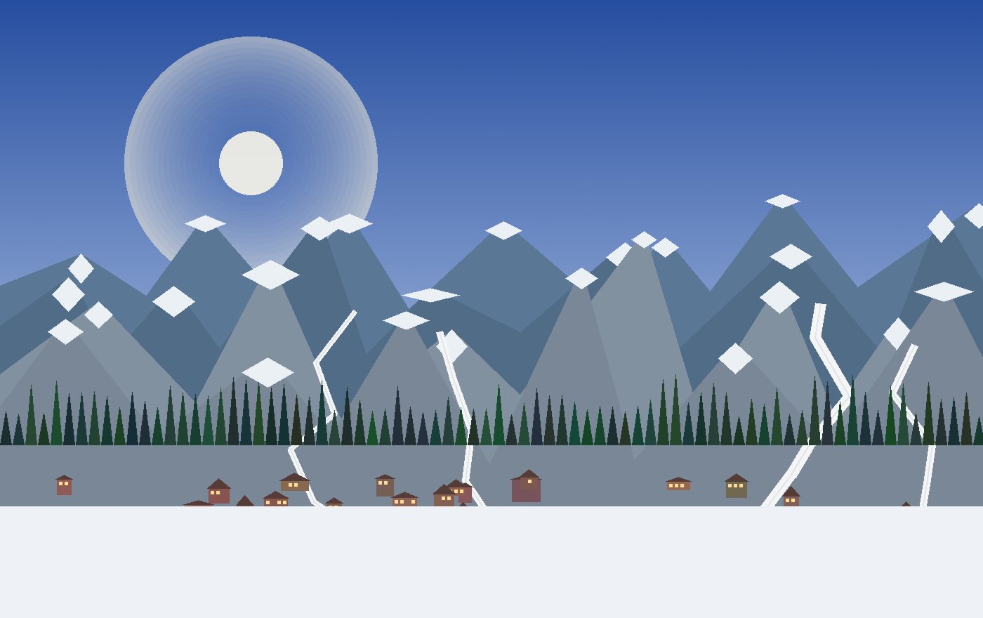 Carving and flow guide: Train access and last mile