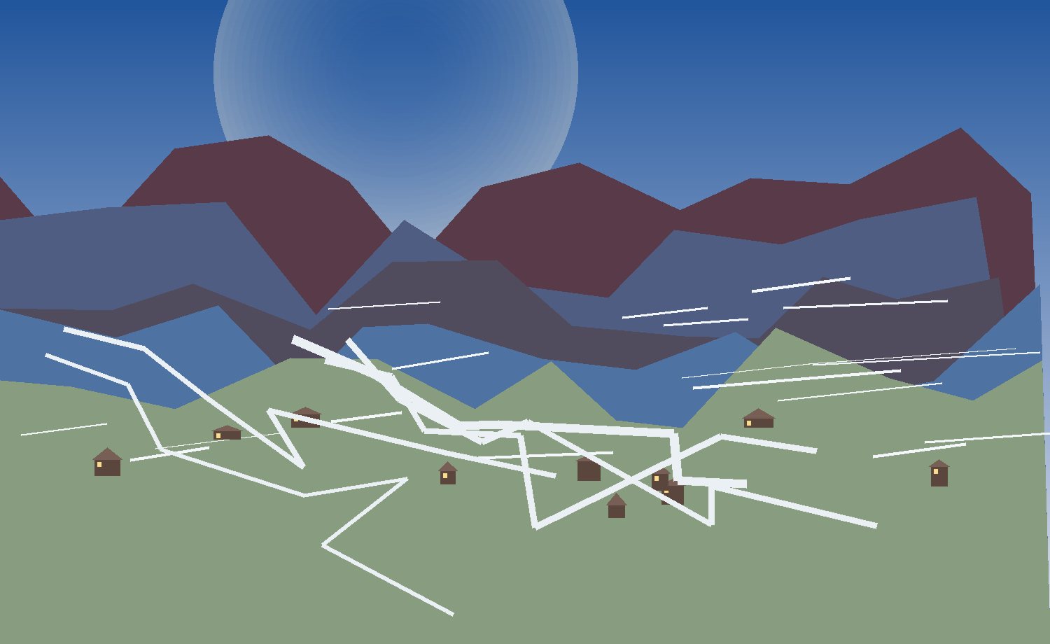 arrival flow panorama terraces