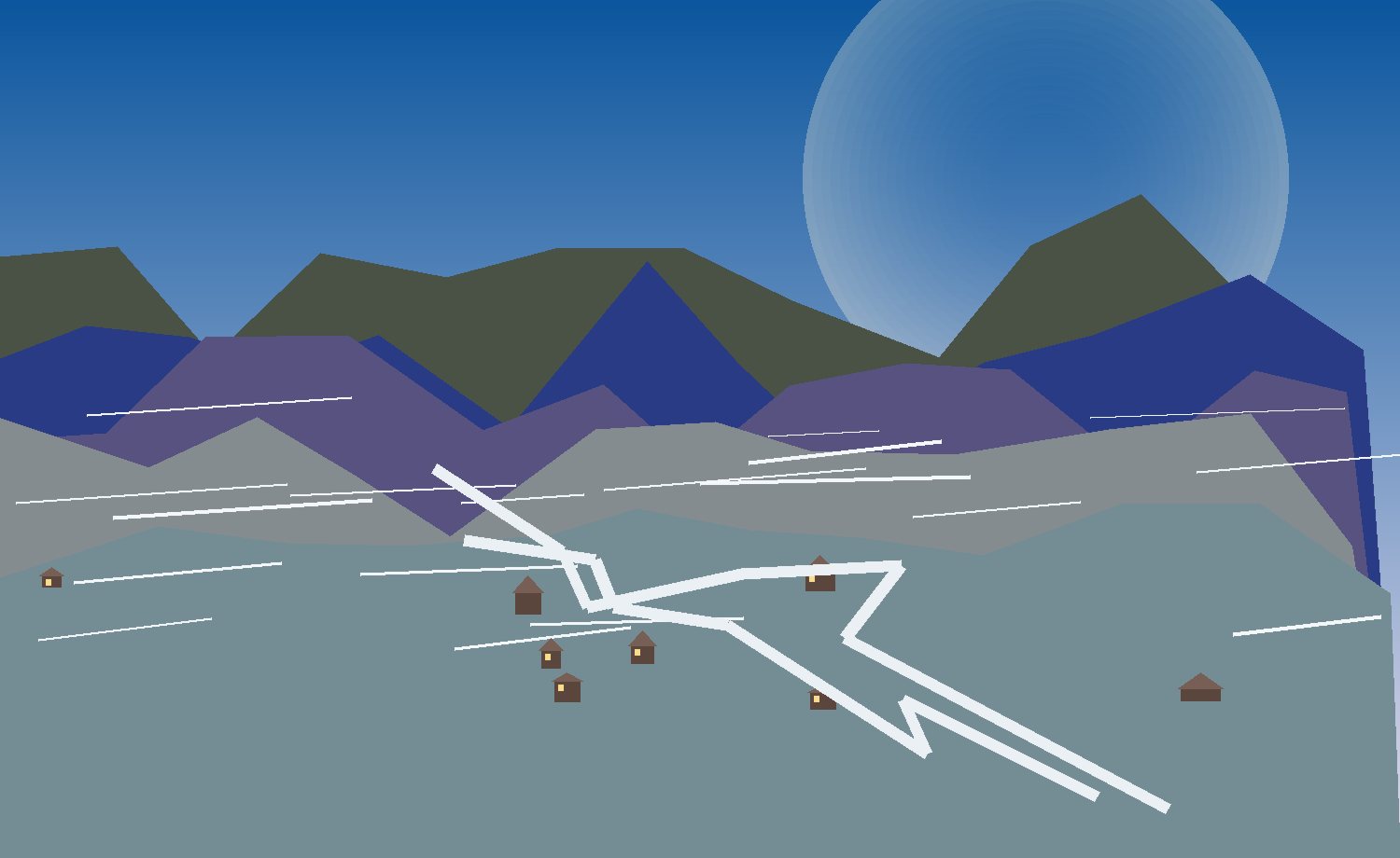 snow reading panorama terraces