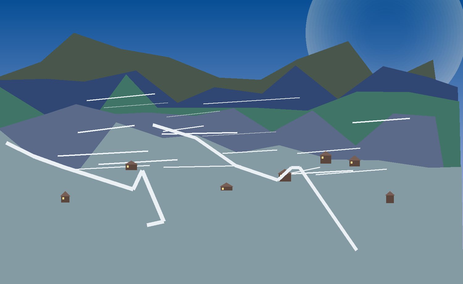 snow reading storm-safe orientation