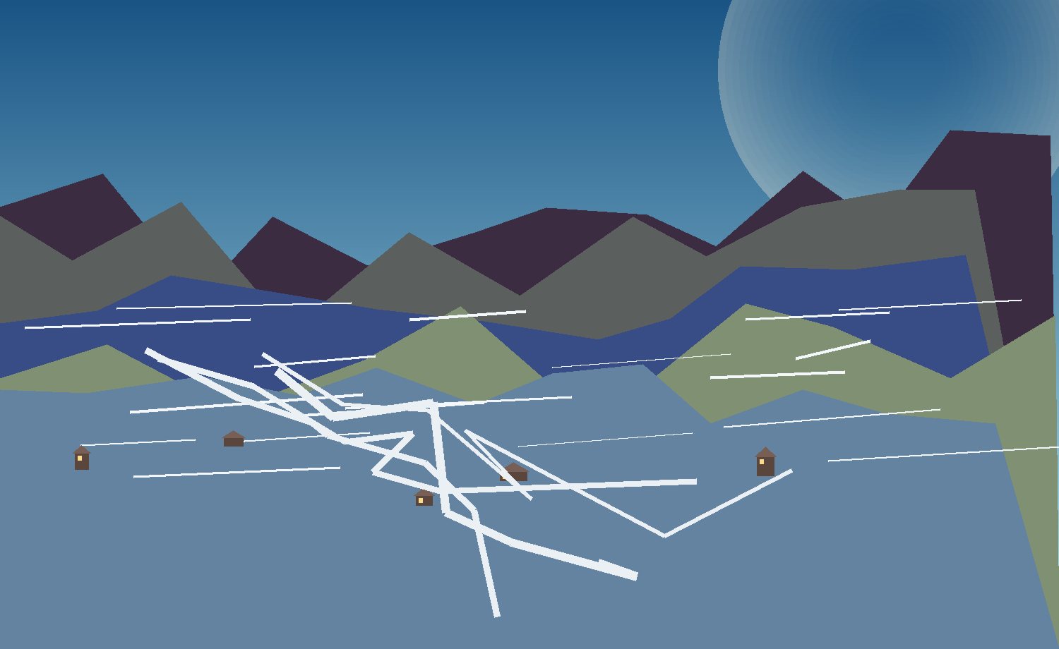 sport shape panorama terraces