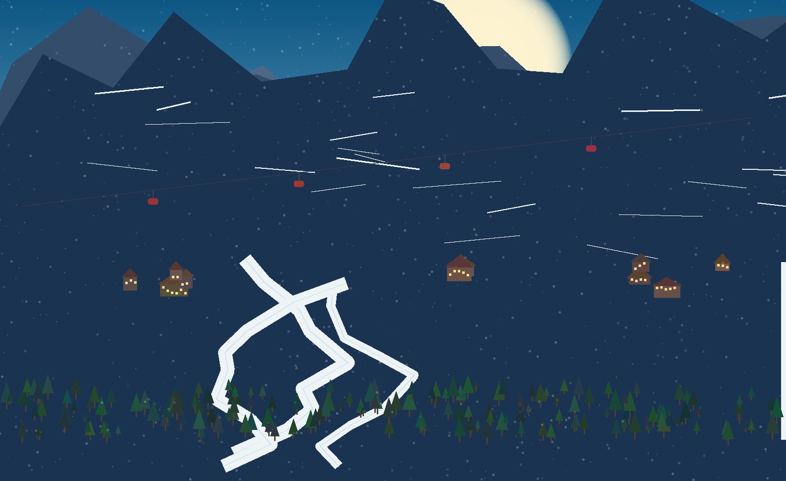 glacier perspective blue-run networks