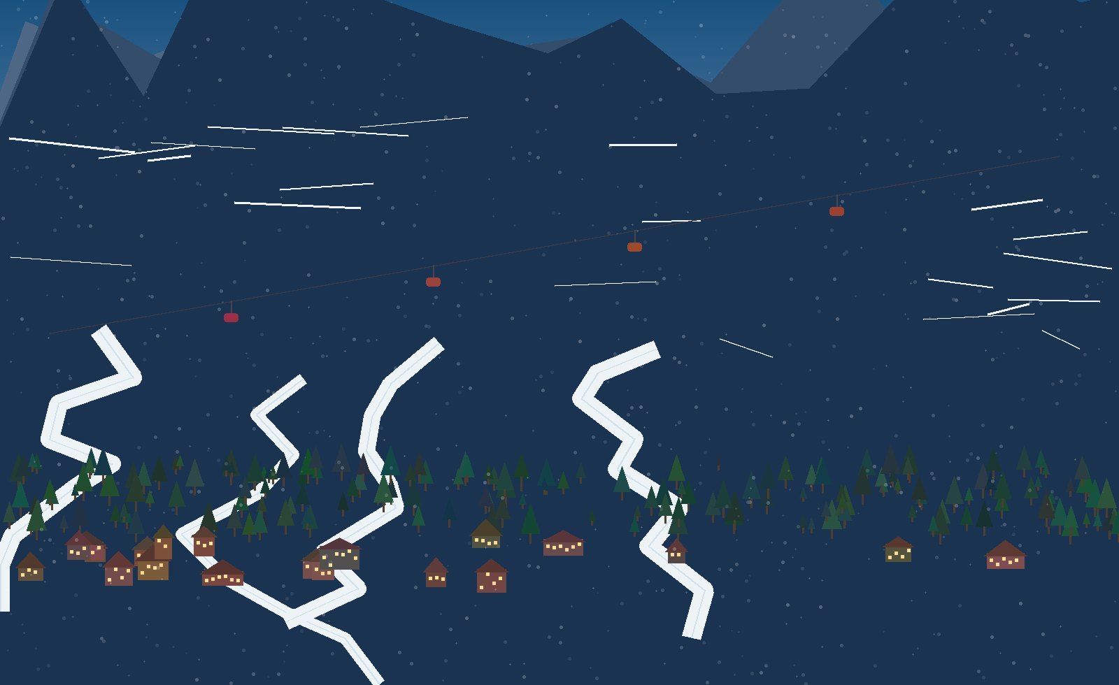 piste logic lunch with view