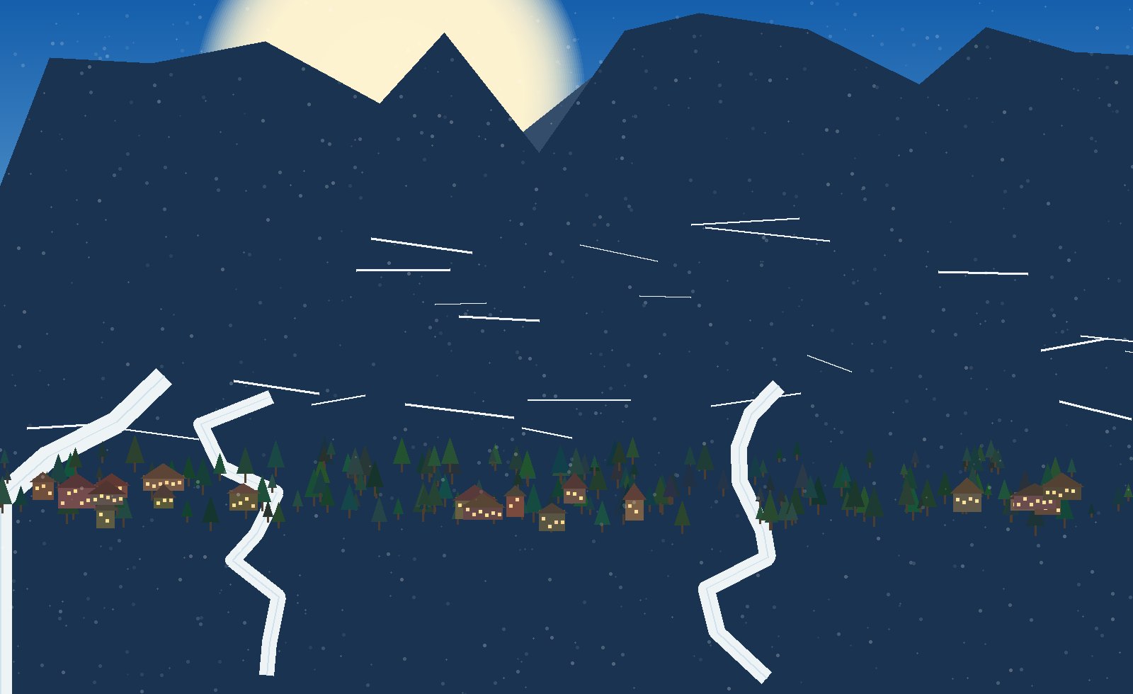 summit breaks late-afternoon snow