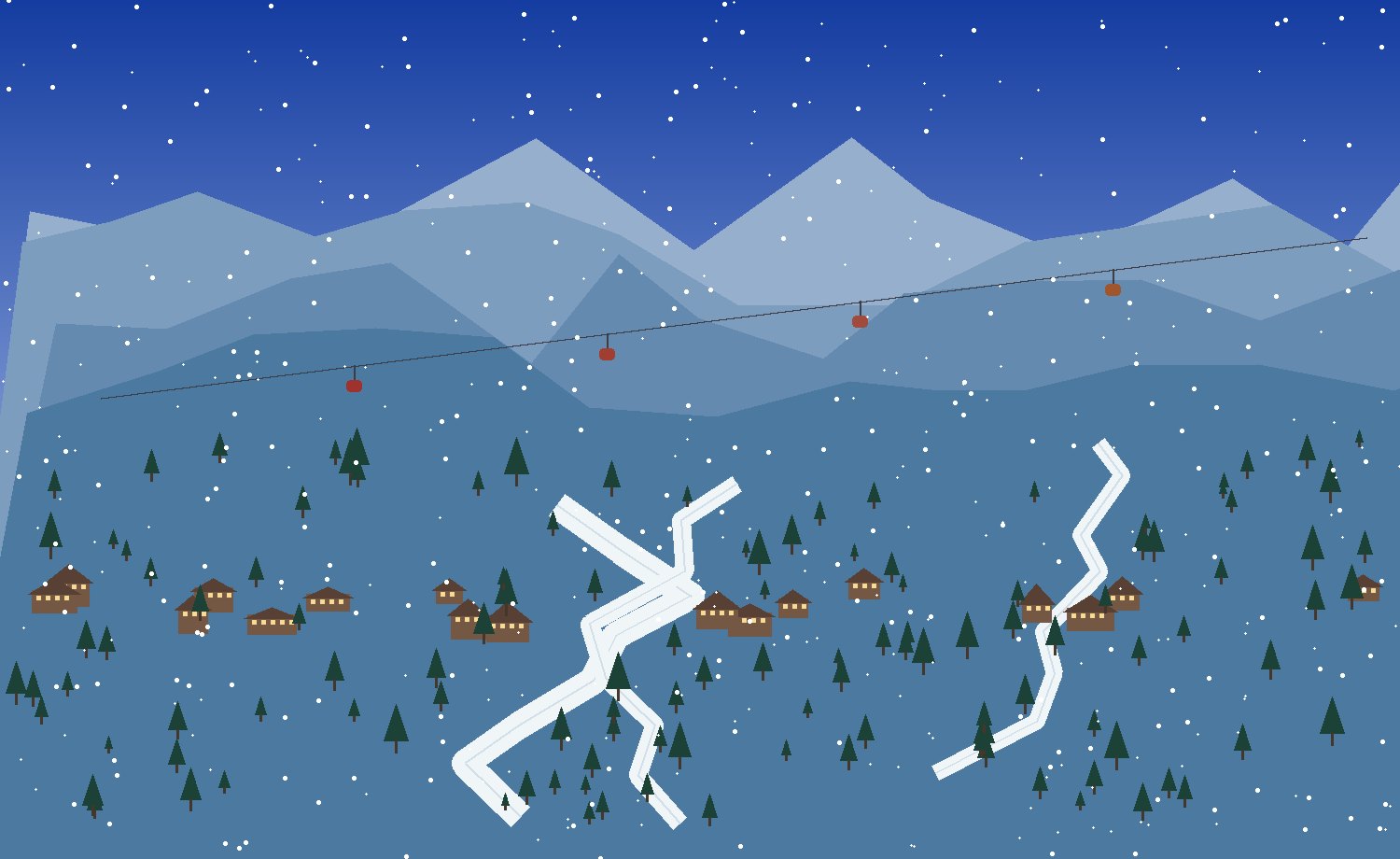 scenic transitions village-to-lift distance