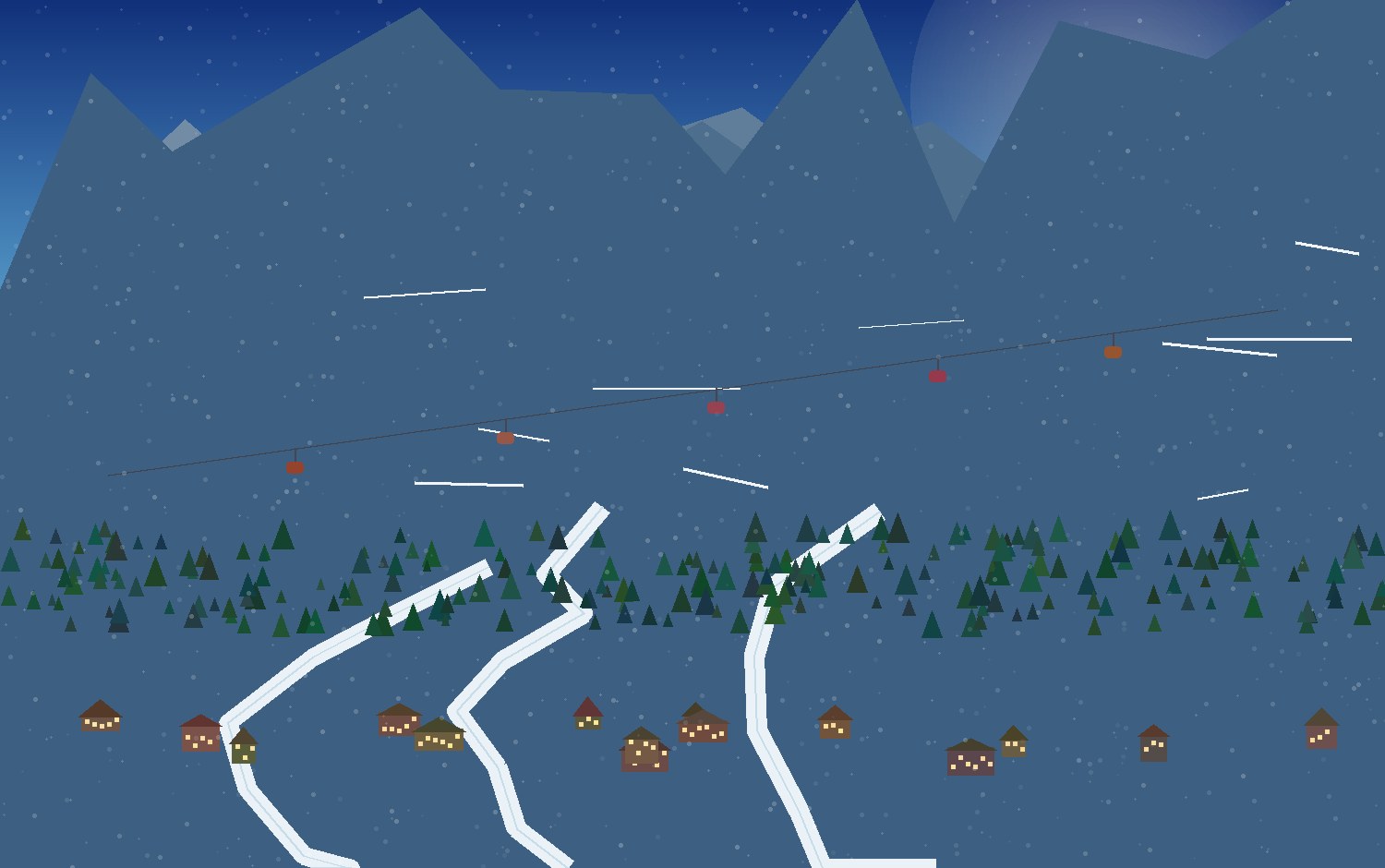 winter alpine scene 15