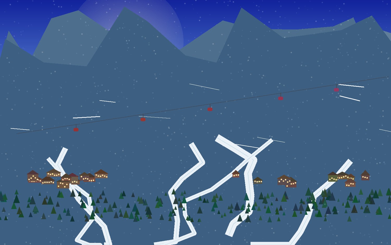 winter alpine scene 16