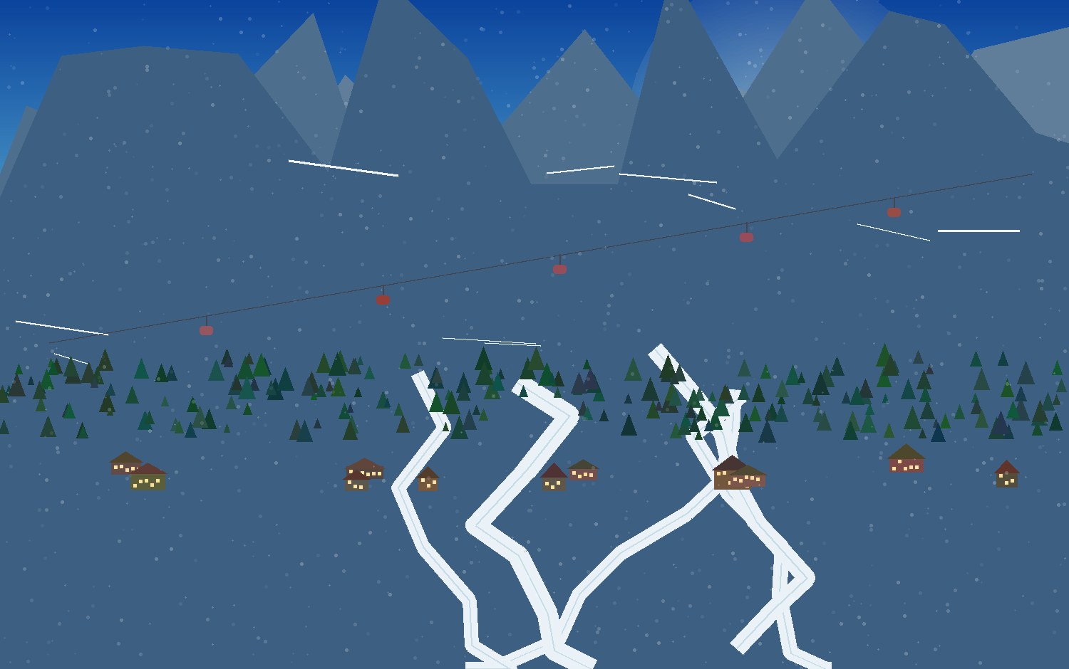 winter alpine scene 18