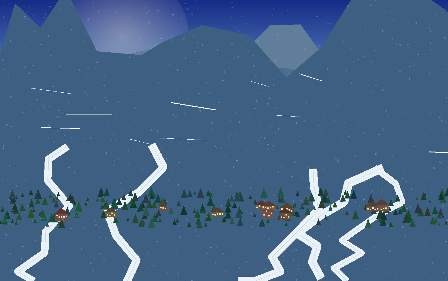 winter alpine scene 20