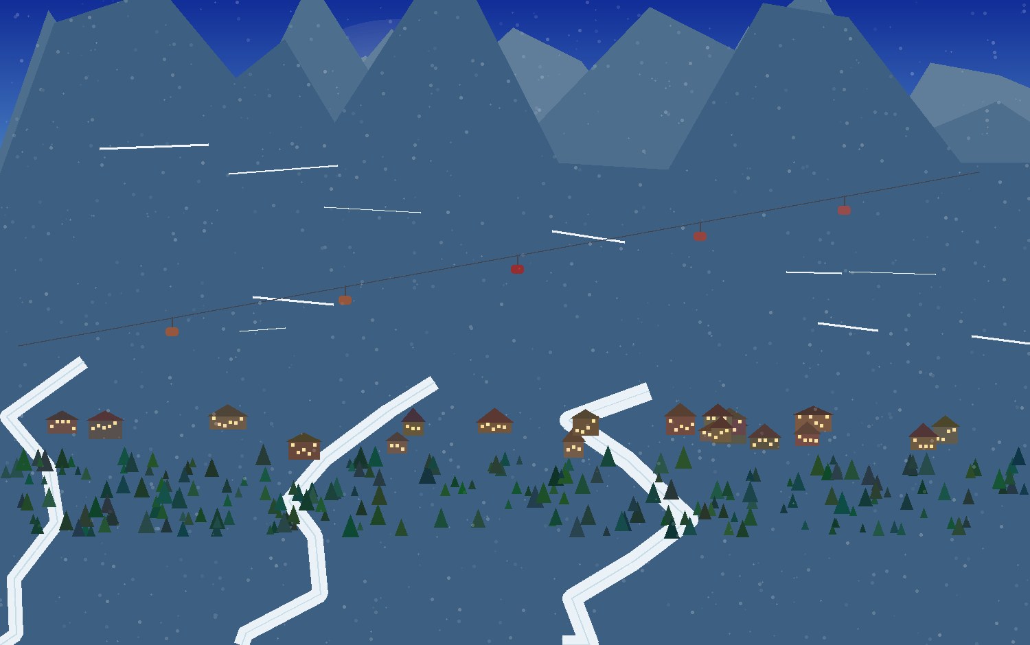 winter alpine scene 21