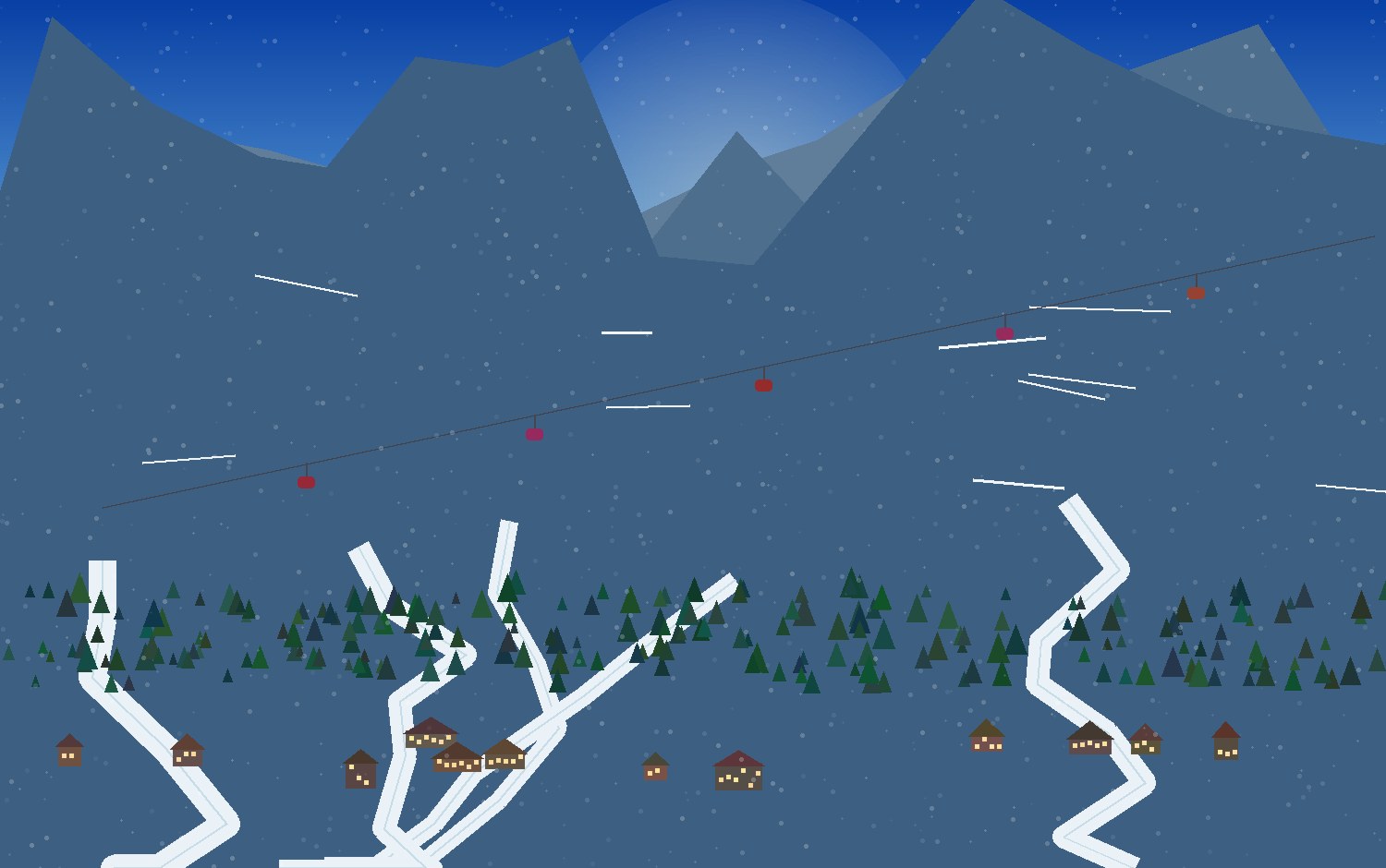 winter alpine scene 23