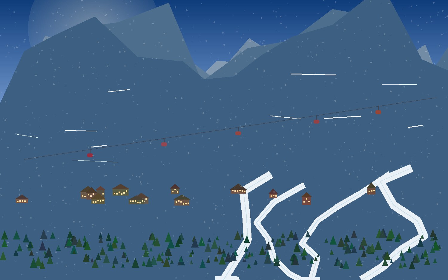 winter alpine scene 25