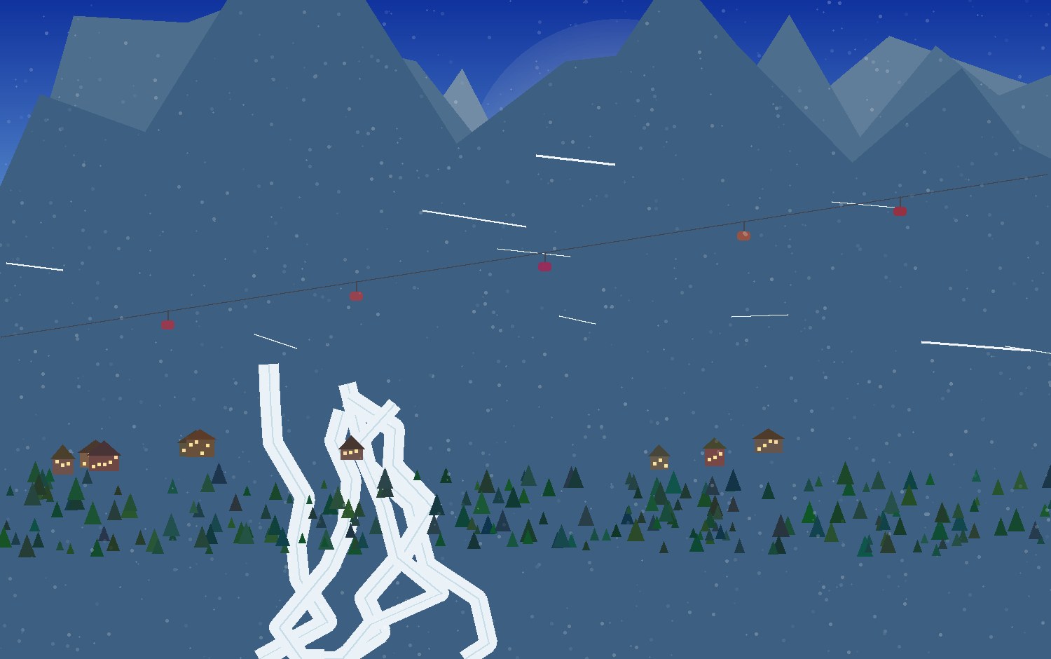 winter alpine scene 26