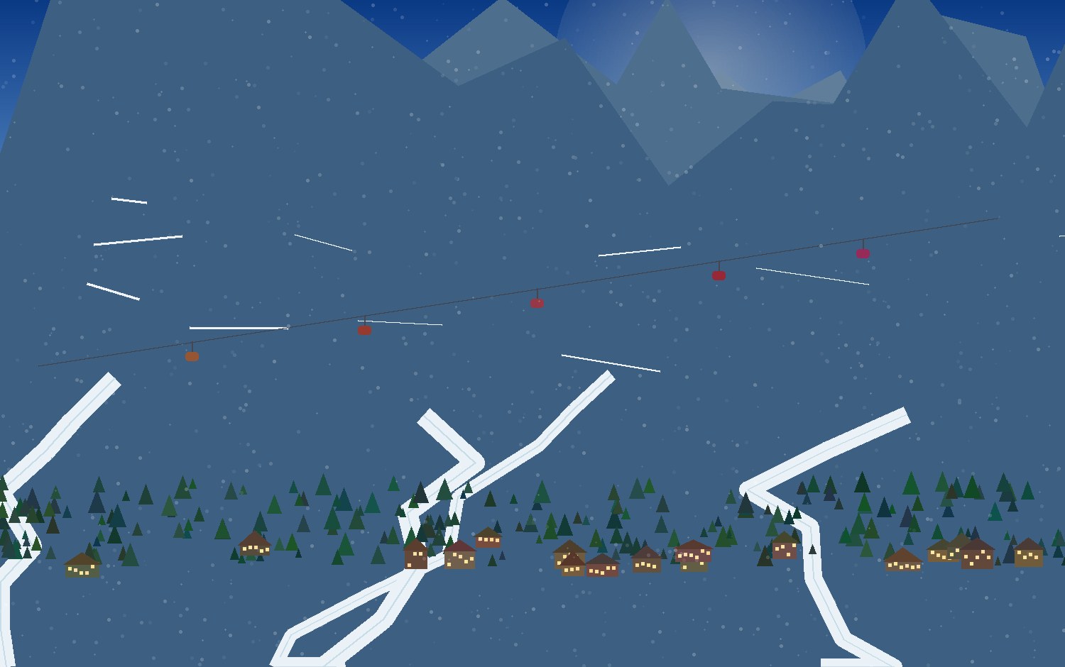 winter alpine scene 27