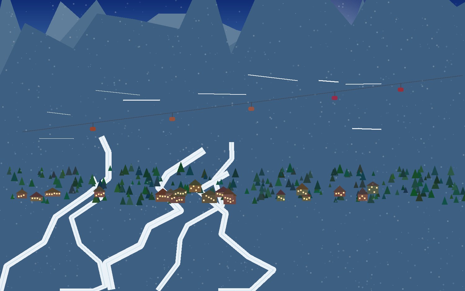 winter alpine scene 28