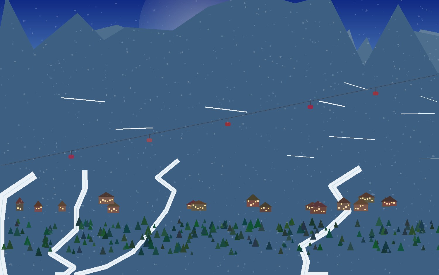 winter alpine scene 29