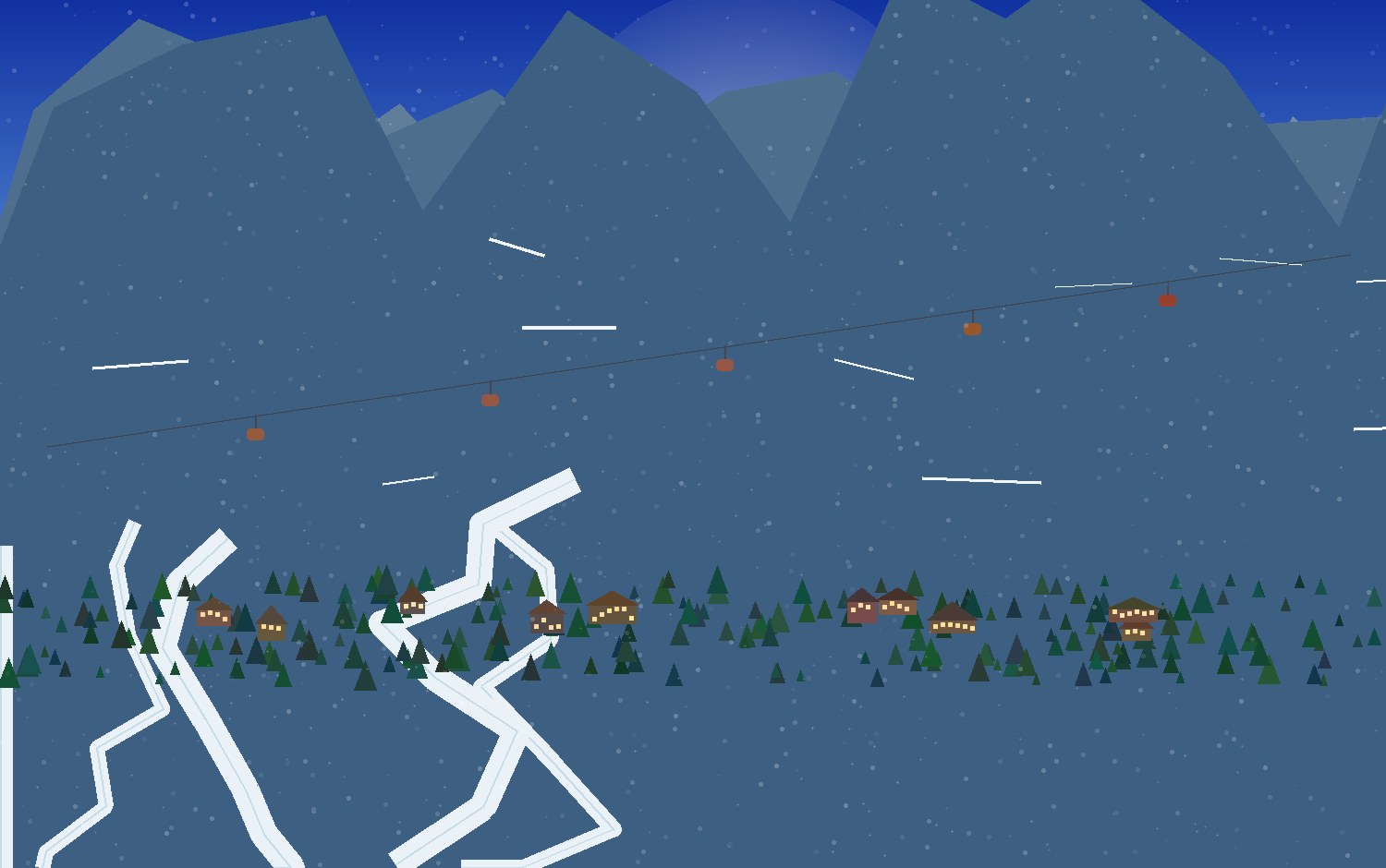 winter alpine scene 31