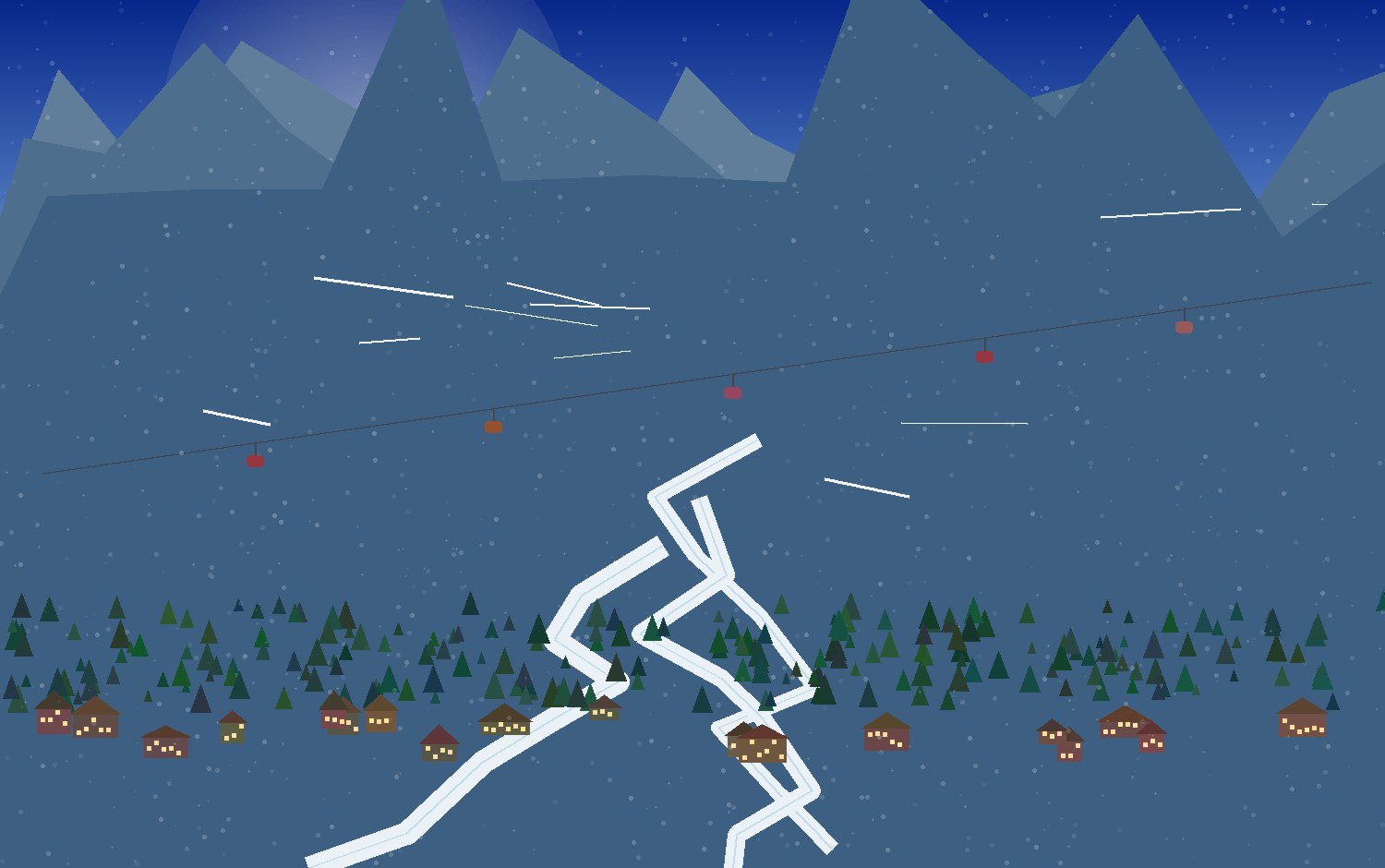 winter alpine scene 36