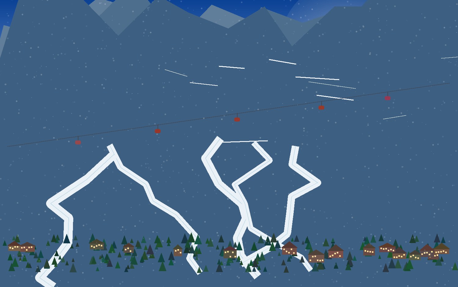 winter alpine scene 37