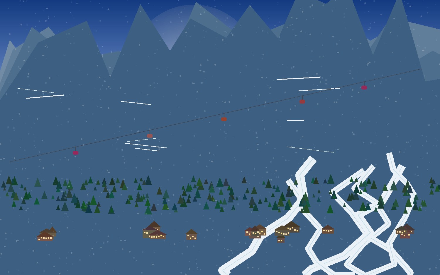 winter alpine scene 38