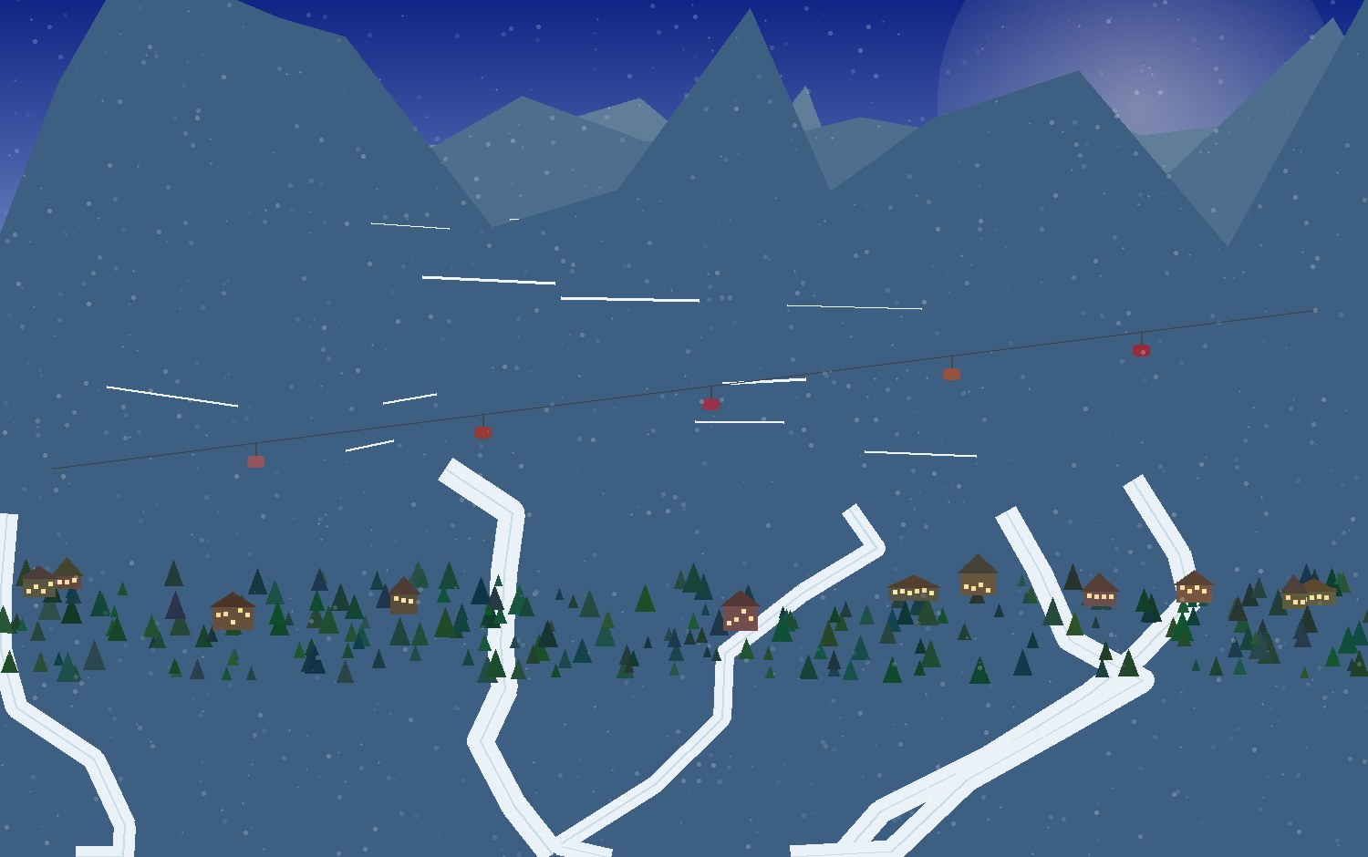 winter alpine scene 39