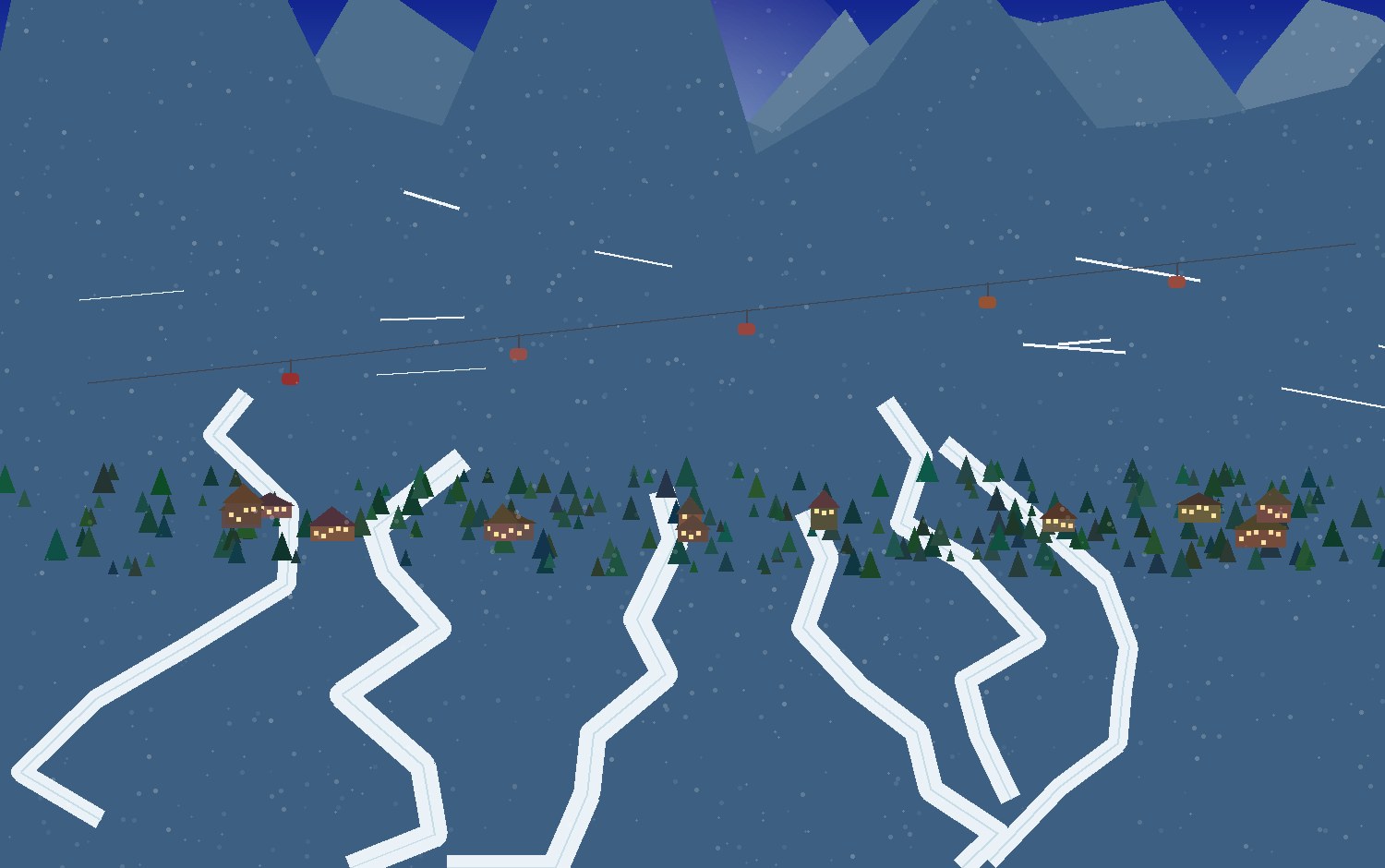 winter alpine scene 40