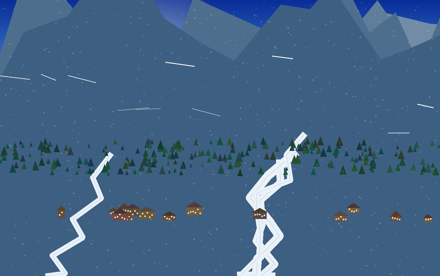 winter alpine scene 41