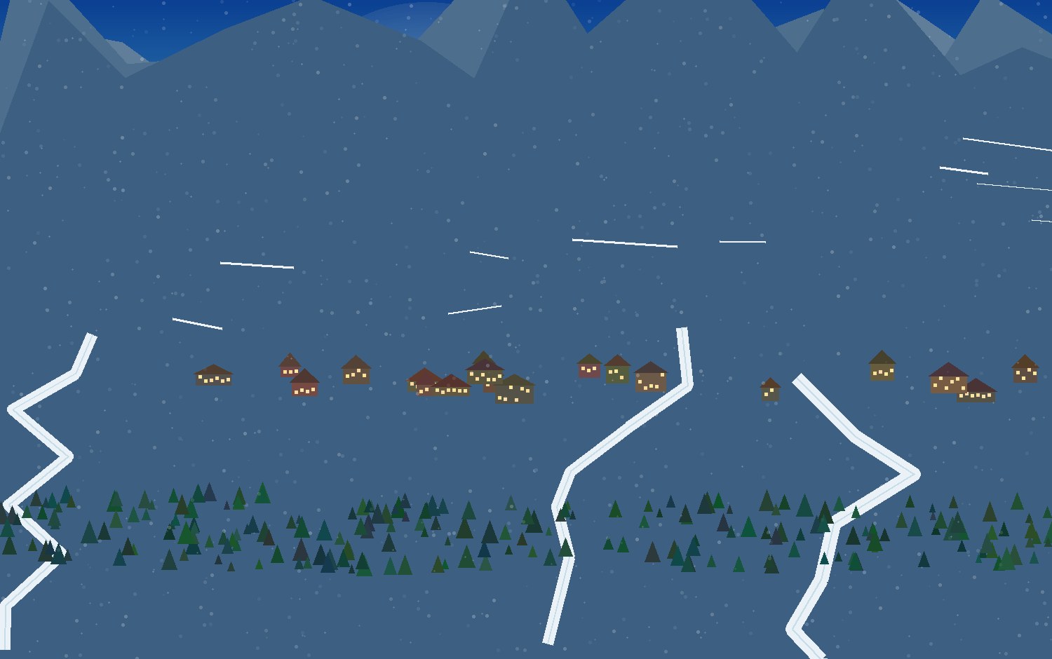 winter alpine scene 42