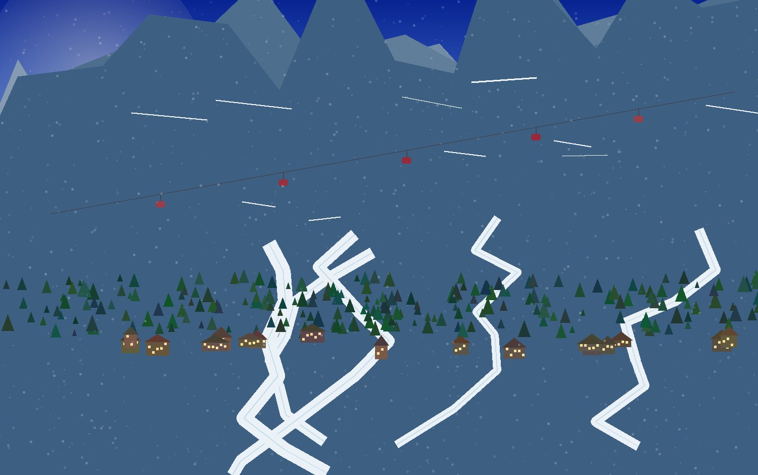 winter alpine scene 43