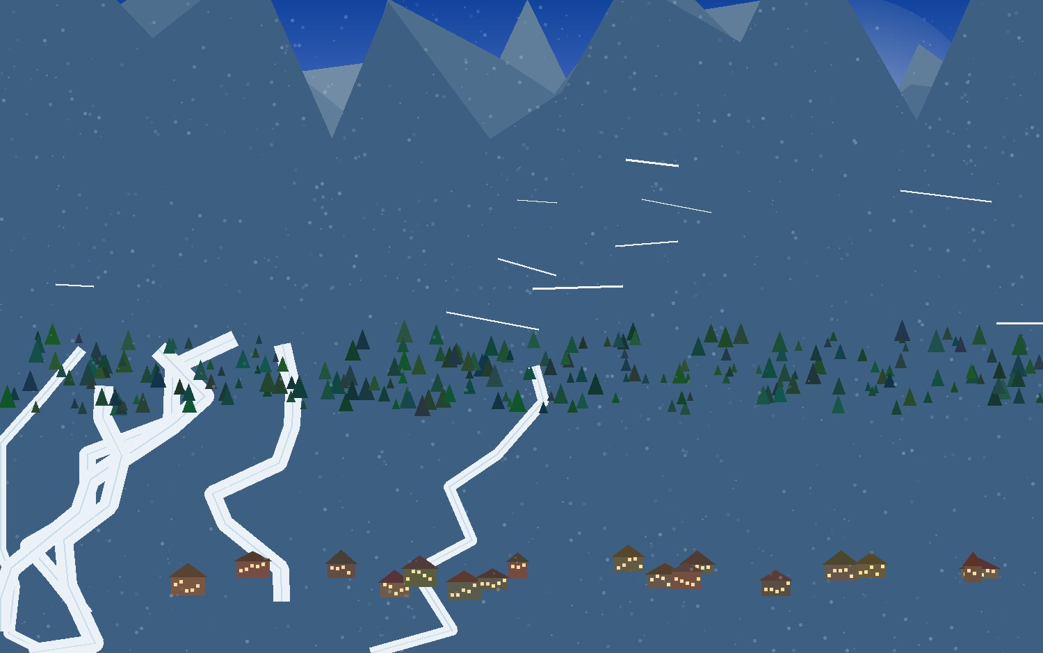 winter alpine scene 45