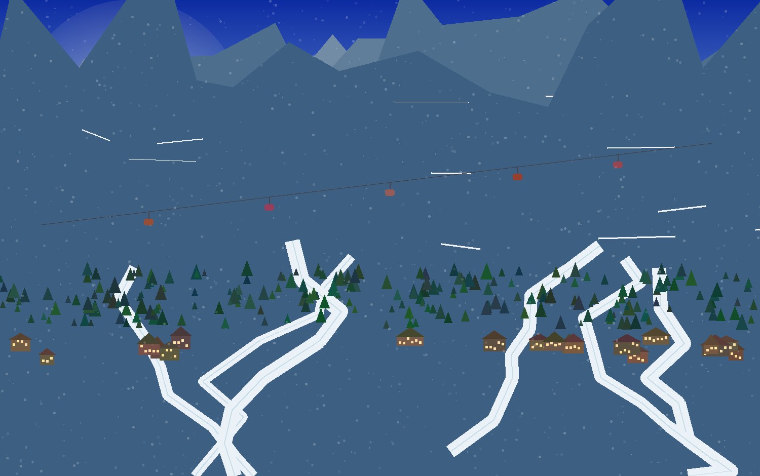 winter alpine scene 47