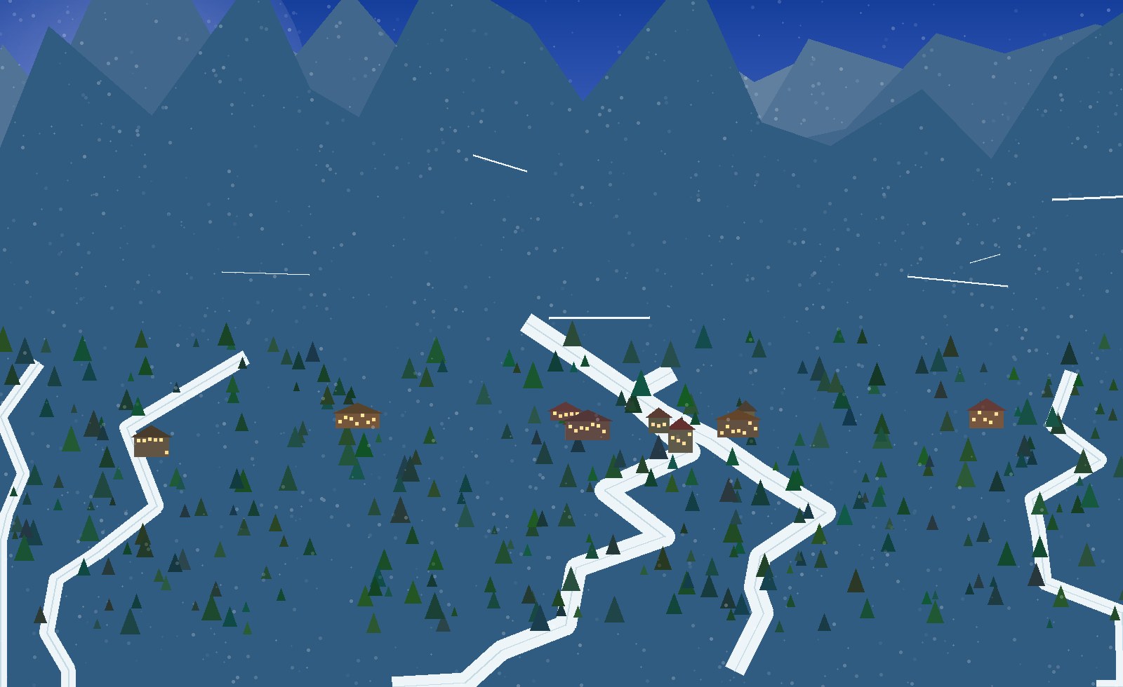 winter panoramic scene 3