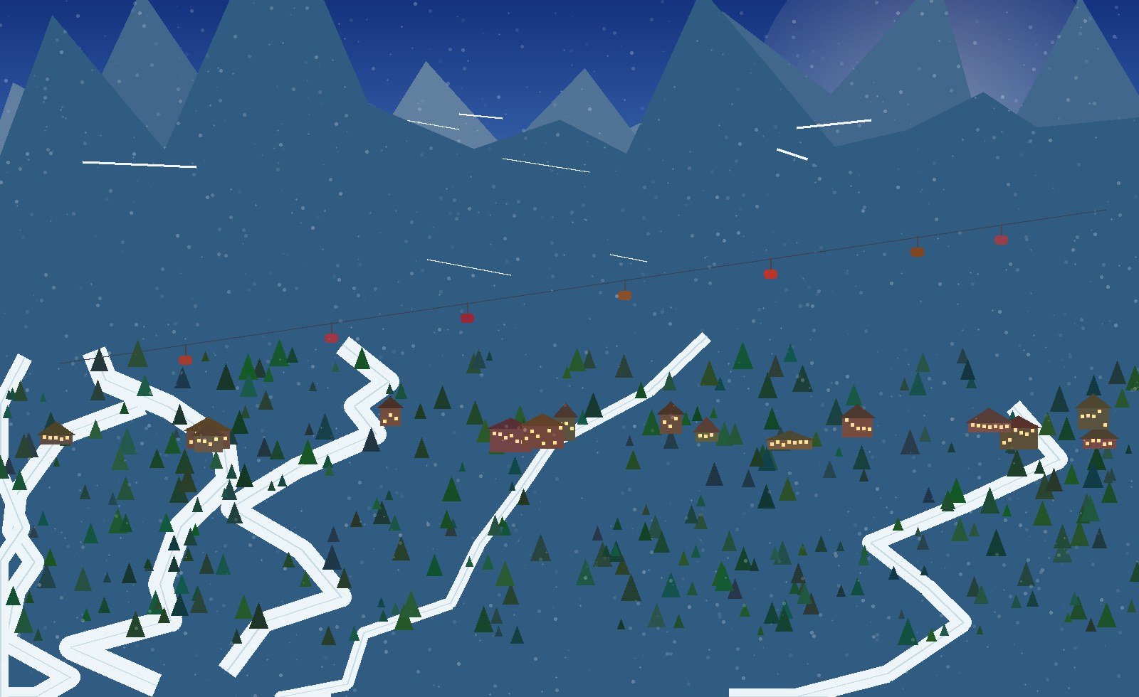 winter panoramic scene 4