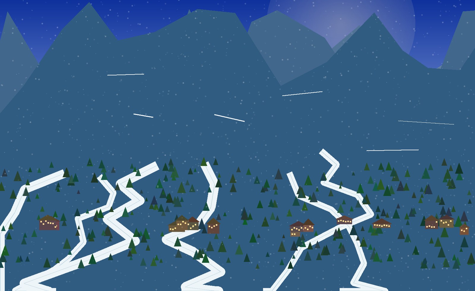 winter panoramic scene 5