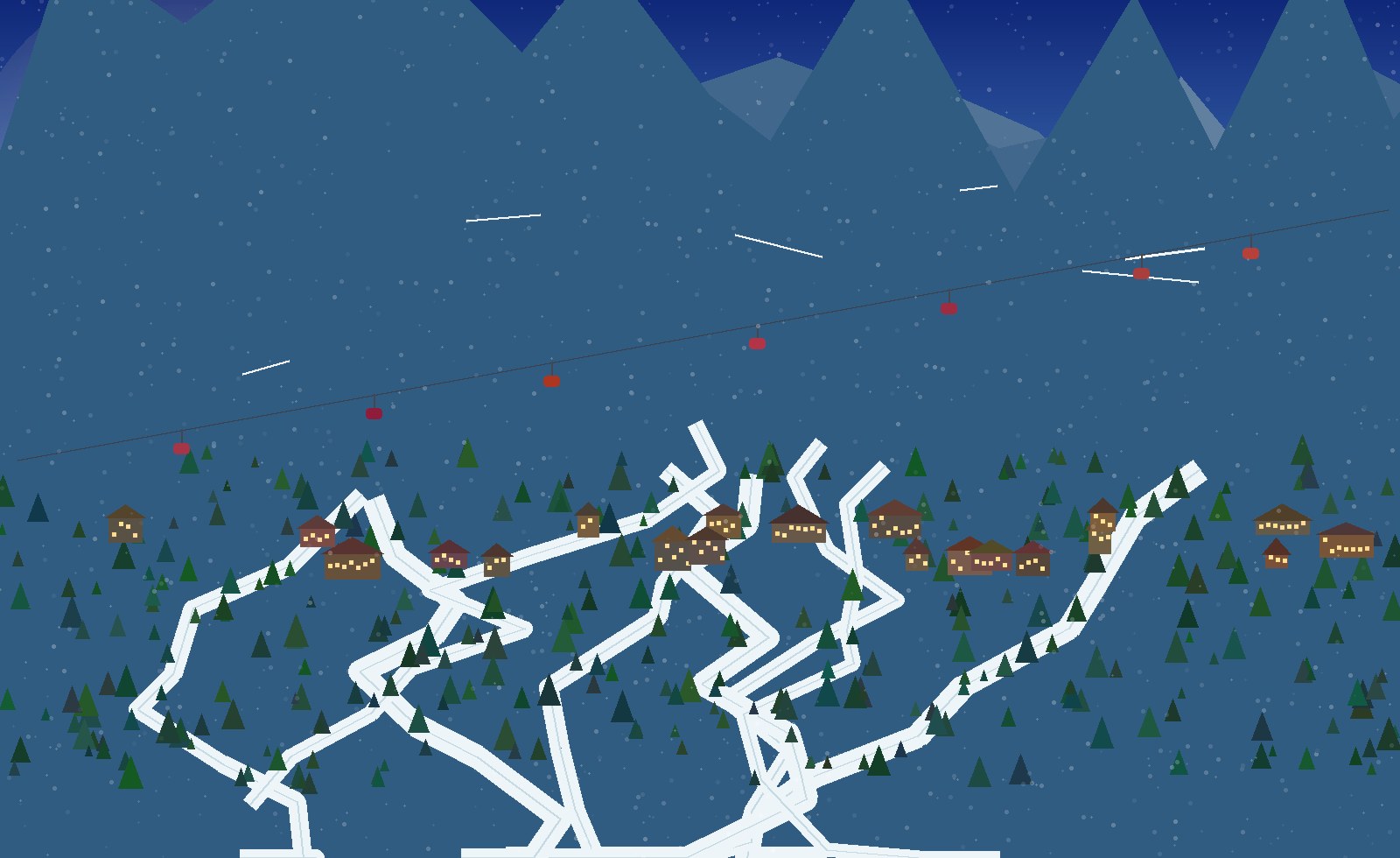 winter alpine scene 6