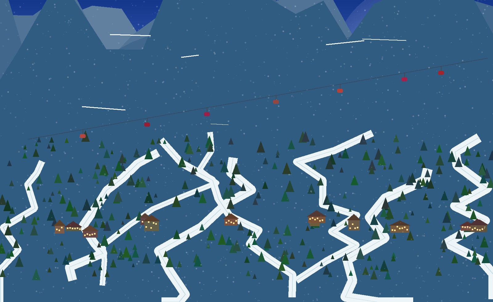 winter panoramic scene 7