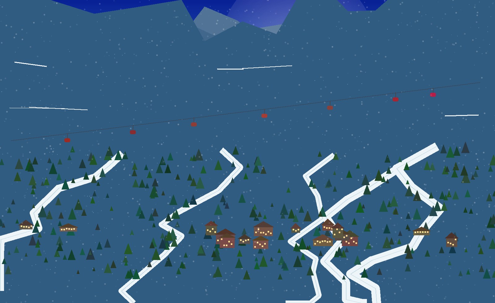 winter alpine scene 9