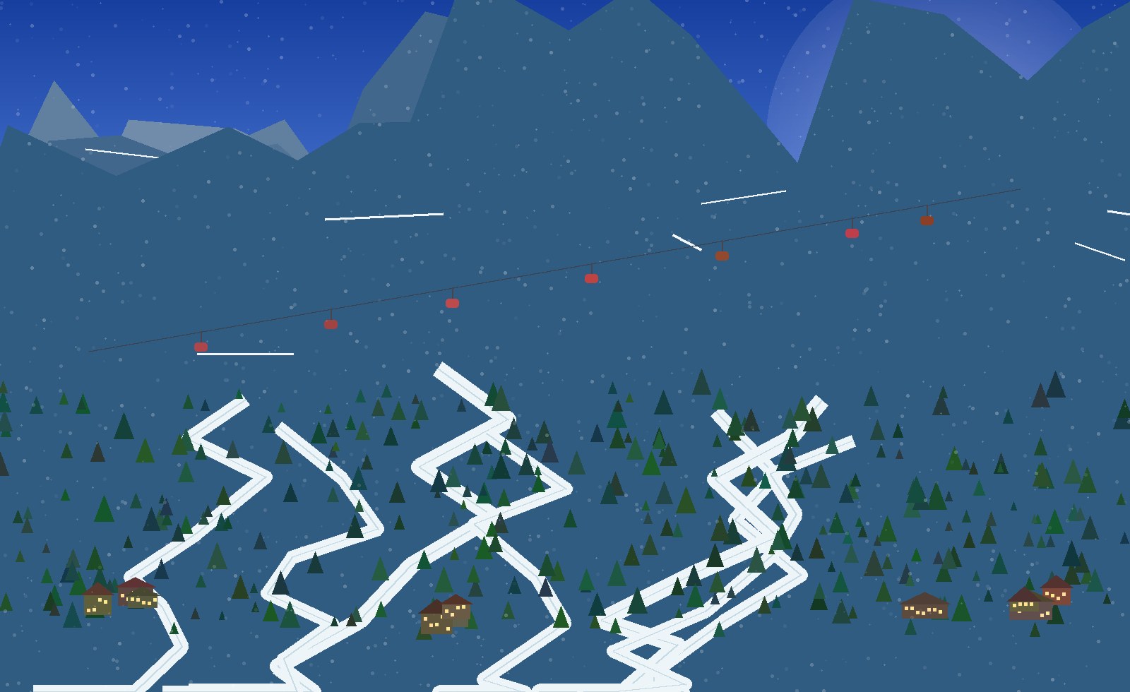 winter panoramic scene 11